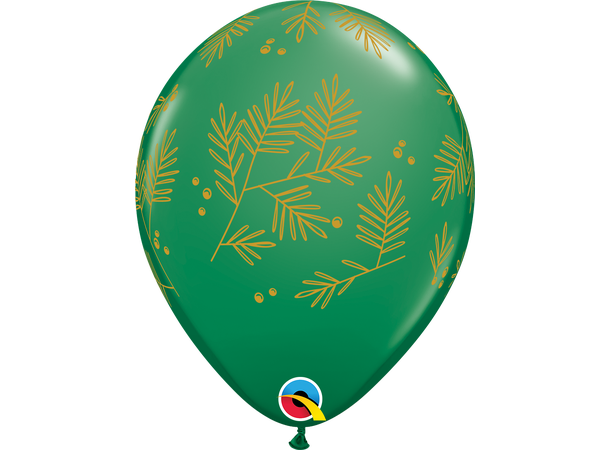 Contemporary Evergreen 28cm (Pose med 25 25 gummiballonger - 28cm (11")